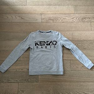 KENZO Paris Grey Sweatshirt Size XS